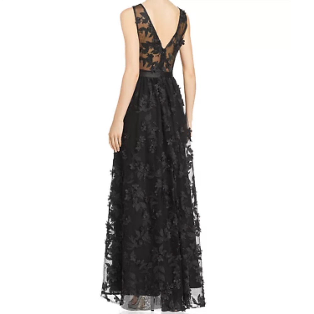 Laundry By Shelli Segal Black Prom Gown - Picture 2 of 11